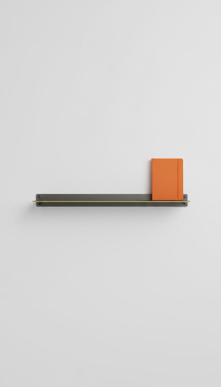 Grip shelf gunmetal